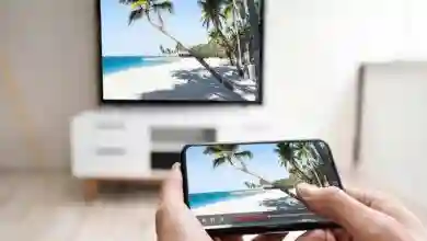 اتصال گوشی به تلویزیون