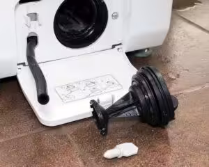 تخلیه آب ماشین لباسشویی