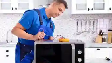 تعمیر مایکروفر و مشکلات برقی آن