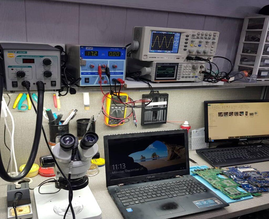 عیب یابی تعمیرات لپ تاپ