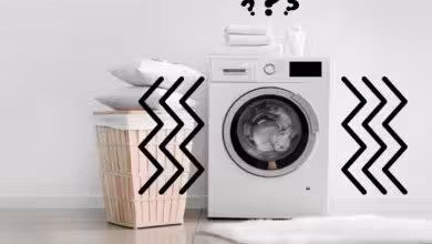 لرزش و تکان شدید لباسشویی