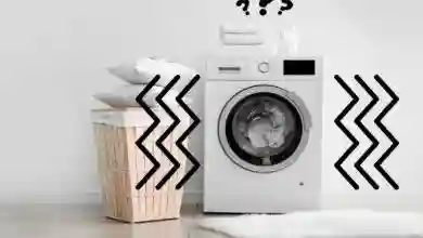 رفع لرزش و تکان شدید لباسشویی