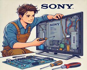 تعمیر تلویزیون سونی sony