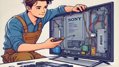 تعمیر تلویزیون سونی sony