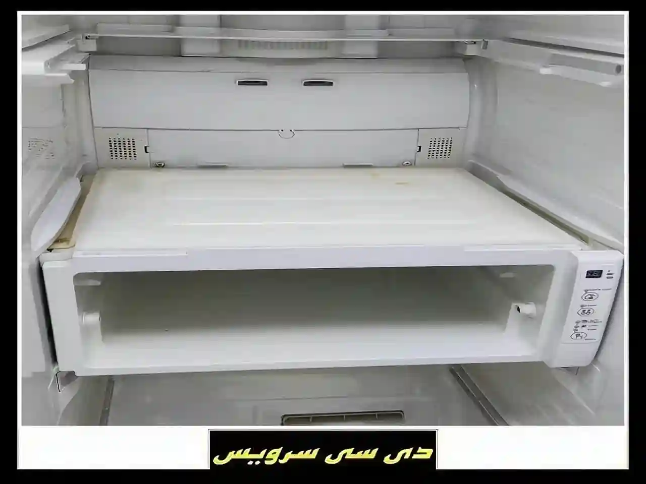 یخ ساز یخچال فریزر ساید بای ساید ال جی کار نمی کند