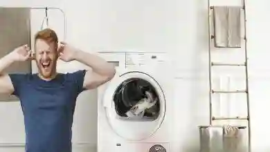 صدای زیادی لباسشویی