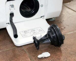 تخلیه آب ماشین لباسشویی