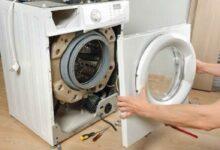 تعمیرات لباسشویی کار نکردن دور تند خشک کن