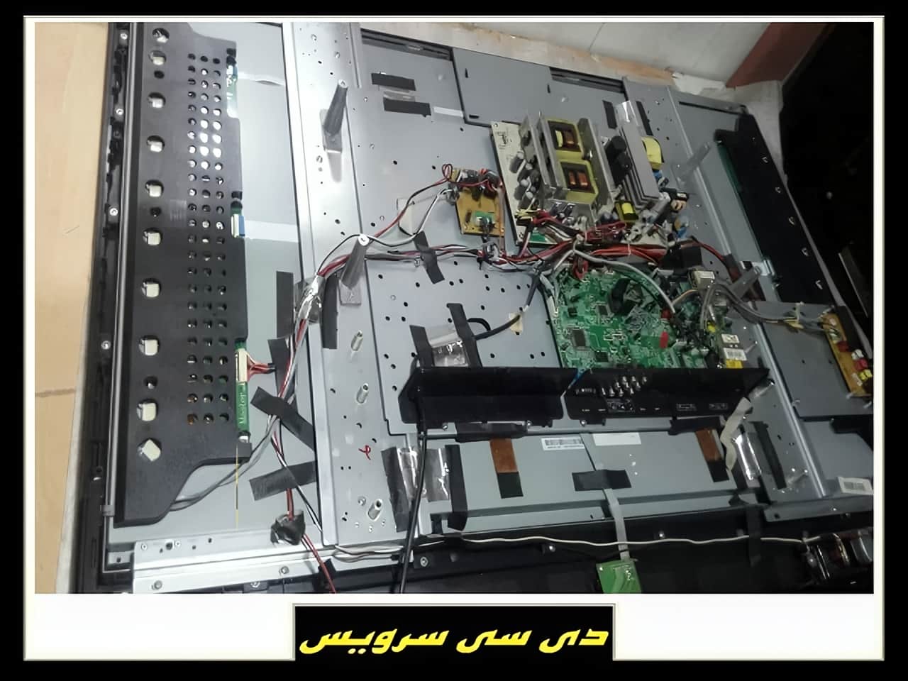 تعمیر تلویزیون در محل همراه با گارانتی