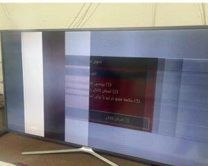 رفع علت خط افتادن روی تلویزیون