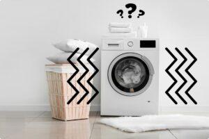 لرزش و تکان شدید لباسشویی