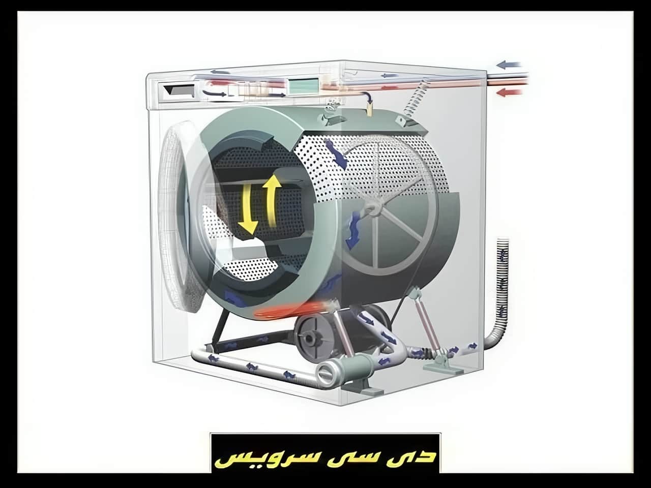 خدمات تعمیر و سرویس ماشین لباسشویی کنوود
