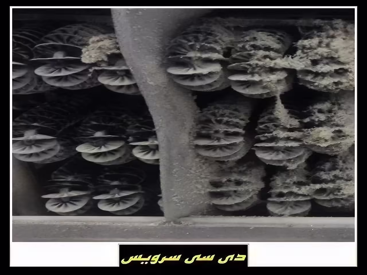 کثیفی و خرابی فن خنک کننده یخچال وست پوینت