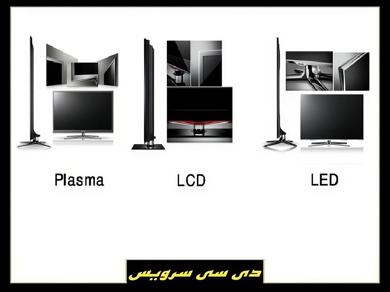 انواع پنل تلویزیون